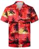 Camisa de manga corta con solapa para hombre, OEM, procesamiento personalizado, fuente de fábrica de comercio exterior transfronterizo