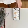 Cinco Filhotes Três em Um Adequado para Celular Apple 16 15Iphone13Promax Huawei Xiaomi 14 Capa de Celular