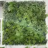 Parede de plantas simulada 100*100, parede de plantas verdes tridimensional, decoração com flores e grama artificiais, fundo verde, parede popular da internet