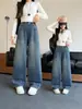 Pantalones para Niñas Primavera y Otoño 2026 Nueva Moda Casual Bolsillo Trasero con Solapa Pantalones Curvos para Niños Mayores, Jeans de Otoño para Niños