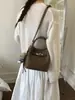 Bolsa de Mão Retrô Transfronteiriça para Mulheres Moda Primavera 2026 Bolsa Saco Design de Nicho Bolsa Transversal para Mulheres Conjunto