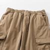 Pantalones para Hombre Primavera y Otoño Nuevos Pantalones Casuales para Hombre Algodón Puro Lavado Rectos Marca de Moda Pantalones de Grulla para Hombre Color Sólido Pantalones de Otoño