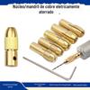 Mandril de Micro Furadeira Elétrica Universal Pequena Furadeira Elétrica Auto-Apertante Broca Núcleo Sanduíche Furadeira Elétrica de Mão Pequena Retificadora Elétrica Marcenaria Mandril de Latão
