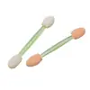 Palillo para Sombras de Ojos con Cabezal de Esponja Doble en stock palillo de sombras de látex de doble color herramientas de maquillaje para ojos
