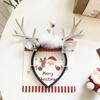 Faixa de Cabeça Brilhante de Natal Presente de Véspera de Natal Papai Noel Boneco de Neve Faixa de Cabeça com Galhos Decoração de Festa de Feriado Barraca