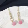 Brincos Novos Simples Estilo Coreano com Pedra Olho de Gato, Estilo Retrô Quadrado, Presilhas de Orelha Exquisitas, Brincos da Moda e Versáteis para Celebridades da Internet