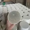Elemento de Almacenamiento de Calor Cerámico de Panal de Mullita 150*150*30mm, Antiobstrucción, Antichoque Térmico, para Uso en Hornos de Fusión