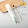 Cepillo de dientes desechable de fábrica al por mayor set de artículos de tocador para hotel y casa de huéspedes con pasta de dientes logo dental especial para hotel
