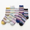 Calcetines de lana de conejo para mujer, cálidos, de doble cara, de otoño e invierno, con suministro transfronterizo de Amazon, estilo nacional Tian Zi Ge