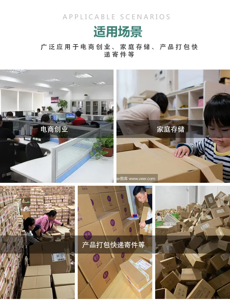 飞机盒适用场景