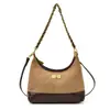 Bolso de Hombro Acolchado Retro con Cadena Tipo Bollo para Mujer 2025 Otoño Nueva Moda Casual Lujo Accesible Bolso de Hombro Cruzado