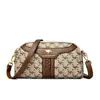 Bolsas para Mulheres 2025 Novo Estilo Couro Macio Bolsa para Mãe de Meia-Idade Bolsa Quadrada Pequena de Múltiplas Camadas Bolsa para Celular Bolsa de Ombro Único Transversal Venda por Atacado