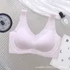 Ropa interior sin costuras fina de nuevo estilo para mujer, sujetador tipo chaleco con sensación fresca, sin aro de acero, push-up para pecho pequeño, anti-flacidez, chaleco para mujer