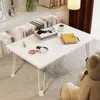 Escritorio de Cama Plegable Mesa Pequeña Mesa de Estudio Mesa para Computadora Hogar Ventana Mirador Mesa de Centro Pequeña Balcón Dormitorio Mesa Redonda Pequeña