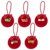 2026 Natal Bolas Coloridas de Pelo Falso de Coelho DIY Enfeites de Decoração para Árvore de Natal Feriado Bola de Pelúcia Transfronteiriça Novo Produto
