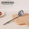 Colher Separadora de Óleo de Aço Inoxidável, Colher Filtro de Óleo, Colher Escumadeira, Colher de Sopa, Colher Doméstica para Separação de Óleo e Sopa, Ferramenta Filtro de Óleo, Colher Separadora de Óleo e Sopa