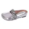 2026 Zapatillas Francesas de Cuña Estilo Nuevo para Mujer, Medias Zapatillas Cerradas de Piel Genuina, Suela Suave, Cómodas, Versátiles Zapatos Mary Jane