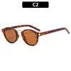 Gafas de sol retro estilo Y2K de moda para influencers, Gafas de sol simples y a la moda con protección solar para mujer, Moda transfronteriza