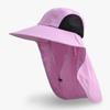 9217 Sombrero de Sol de Verano para Exteriores Malla Transpirable Ala Ancha Chal Sombrero de Pescador Sombrero de Sol para Montañismo para Hombres