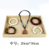 Bandeja de Exibição Rápida para Pulseiras, Relógios, Bandejas de Veludo para Joias, Acessórios de Cabelo de Jade e Óculos para Exibição em Loja