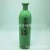 Garrafa de licor de flor assada com spray de esmalte 500ml garrafa de vidro personalizada fábrica de garrafas de vidro Yuncheng garrafa de vinho vazia cilíndrica
