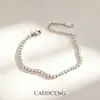 Pulsera de Acero de Titanio con Diamantes Incrustados de Nuevo Estilo Transfronterizo Europeo y Americano Estilo Frío Joyería Completa de Diamantes Zirconia Sentido de Alta Gama Temperamento Joyería de Mano de Celebridad de Internet