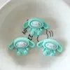 Fofo com Capuz Desenho Animado Coelho Cachorro DIY Material Artesanal Grampo de Cabelo Tiara Cola de Creme Resina Acessórios para Joias