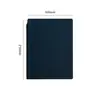 Cuaderno A5 de Piel Suave Personalizado con Patrón de Lichi de Alta Calidad para Reuniones de Negocios y Notas de Estudiantes, Set de Caja de Regalo Engrosada Japonesa
