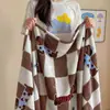 Lençol de Leite Fleece Espesso de Inverno Peça Única Dormitório Pessoa Solteira Lençol de Pelúcia Inverno Adicionado Fleece Fleece de Coral Cobertor Infantil
