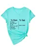 Para Mamá para Papá SOY Amazon Ebay Sitio Independiente Cómoda Versátil Elegante Camiseta de Manga Corta con Cuello en V para Mujer