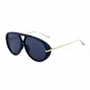 2025 Nuevas Gafas de Sol de Marco Grande Estilo Sapo Europeo y Americano para Mujer Estilo Punk Retro Gafas de Sol con Protección Solar Gafas de Sol de Moda para Mujer