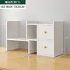 Prateleira de Armazenamento para Mesa, Estante de Mesa, Armazenamento para Mesa de Estudante em Casa, Armário de Canto Multicamadas, Suporte para Estação de Trabalho de Escritório