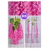 Flor de Glicínia de 3 Folhas e 6 Folhas Flor de Feijão Flor de Wisteria Flor Artificial Decoração de Casamento Arco de Flores Artificiais Adereços Teto Flor de Videira de Plástico Lote de Flores Artificiais