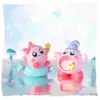 Nova Figura de Animal de Estimação Fofo de Desenho Animado Rosa Energético Caixa Surpresa Brinquedo da Moda para Meninas Decoração de Mesa Presente Versão Atacado