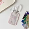 Hisocute Original Tarjetero para Perseguir Estrellas Funda para Exhibición de Polaroid de Tres Pulgadas Colgante Tarjeta de Estudiante de Campus Tarjeta de Comida Funda Protectora