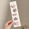 Pinzas para el Cabello de Niños Coreanos Pinzas para el Sudor Pinzas para el Cabello Fetal de Bebé No Dañinas para el Cabello Pinzas para Cabello Fino Pinzas para Flequillo de Bebé y Niño Pequeño Accesorios para el Cabello