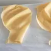 Touca de silicone para careca, sem necessidade de raspar, máscara de maquiagem para performance de festa, adereços de performance para cosplay de monge e freira