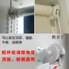 Accesorios para Persianas Enrollables Cabeza de Hierro Cuerda Gruesa para Tirar Control de Cadena de Bolas Polea de Cortina Hebilla Giratoria Soporte de Fijación para Persianas de Tela