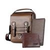 Bolsa de Ombro Bolsa Transversal Masculina Bolsa Satchel Retrô Masculina Bolsa Transversal Bolsa de Ombro Transversal Portátil Masculina Bolsa Masculina