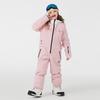Traje de esquí para niños y niñas, impermeable, cálido y grueso, para exteriores, de invierno, para snowboard, de un solo cuerpo.
