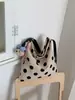 Bolso Tote de Lunares Nuevo 2026 para Mujer, Bolso de Hombro de Gran Capacidad para Viajes Diarios, Bolso de Mano Versátil de Moda de Nicho