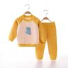 2023 nueva marca de moda de otoño para niños y niñas, estilo occidental, traje atractivo para niños, suéter cálido con forro polar.
