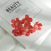 W Simulação de 5 Flores Pequenas Materiais Artesanais DIY Flores de Seda Cordão de Pequenas Flores Acessórios de Cabelo Acessórios para Roupas Arte Floral Flores Artificiais