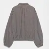 Moda europea y americana transfronteriza para mujer AliExpress superventas Abrigo de cuadros estilo francés