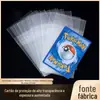 Porta Cartão Acrílico Magnético Forte Capa Transparente de Alta Definição Álbum de Armazenamento de Cartões Filme Protetor de Documentos Porta Cartão Magnético Personalizado Y