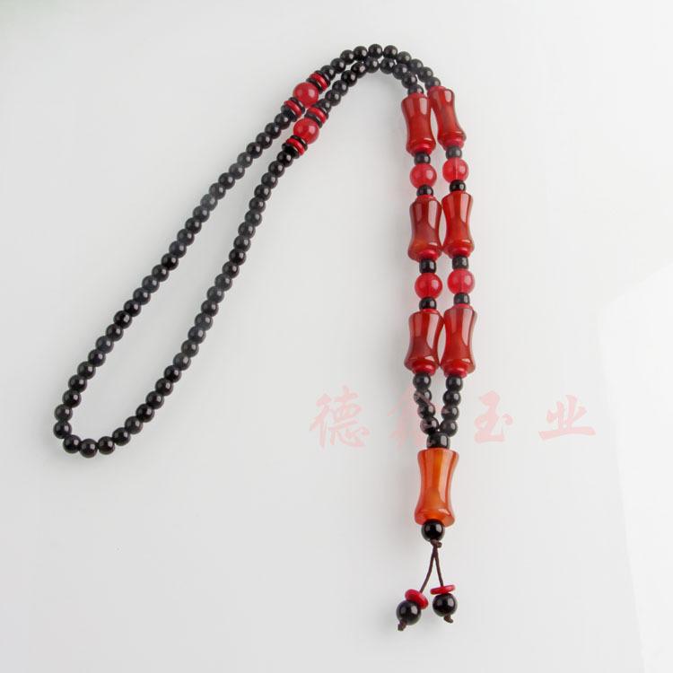 天珠项链加黑链 特价12