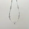 Buscar Collar con Colgante de Oso Estilo Dulce y Fresco Rosa Dopamina Corazón Circonita Cadena para Suéter