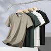Camiseta Masculina de Manga Curta Jeep Spirit Verão Fina Versátil Casual Gola Redonda Top Solto Manga Curta para Homens