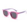 2026 Nuevas Gafas de Sol Polarizadas de Silicona para Niños para Bebés, Niños y Niñas, Montura Cuadrada Gafas de Sol Anti-Uv S8351