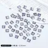 Manicure Pequeno Zircônia Branco Sapatilhas Invertidas Fundo Zircônia Joias para Manicure Mini 5A Coração Gota d'Água Marquise Zircônia Joias
